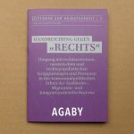 AGABY, Handreichung gegen "Rechts", Cover