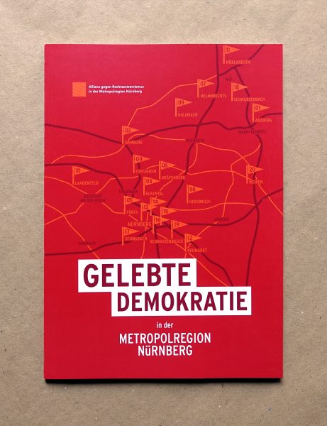 Publikation "Gelebte Demokratie" der Allianz gegen Rechtsextremismus